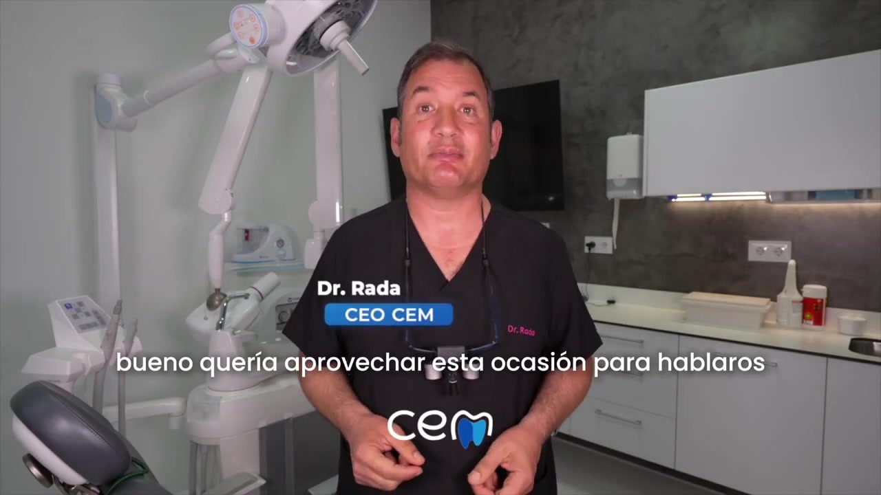Sedación consciente con el Dr. Rada en la clínica dental de Carabanchel